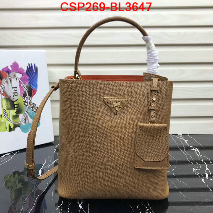 Prada Bags(TOP)-Diagonal-,ID: BL3647,$: 269USD