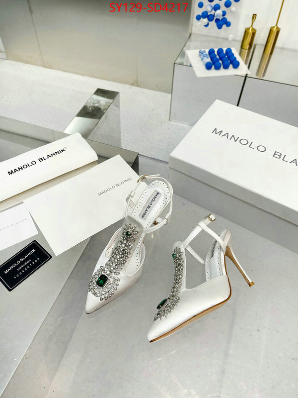 Women Shoes-Manolo Blahnik,where should i buy replica ,perfect quality designer replica , ID: SD4217,$: 129USD