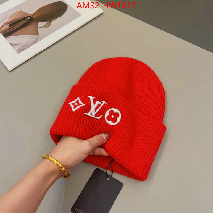 Cap (Hat)-LV,high quality designer replica , ID: HW1817,$: 32USD