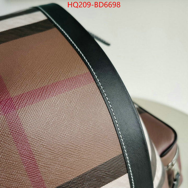 Burberry Bags(TOP)-Backpack-,what is a 1:1 replica ,ID: BD6698,$: 209USD