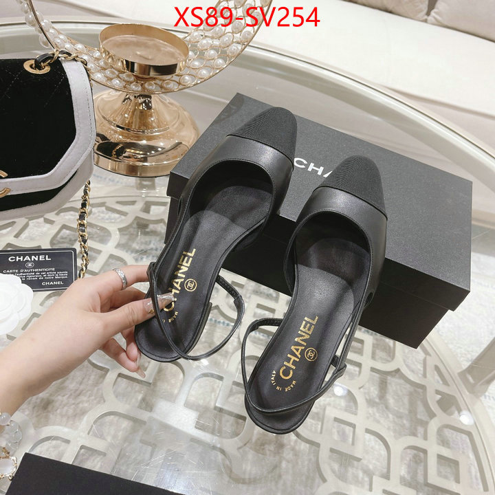 Women Shoes-Chanel,replica for cheap , ID: SV254,$: 89USD