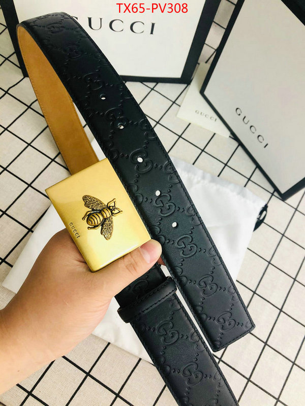 Belts-Gucci,top sale , ID: PV308,$:65USD