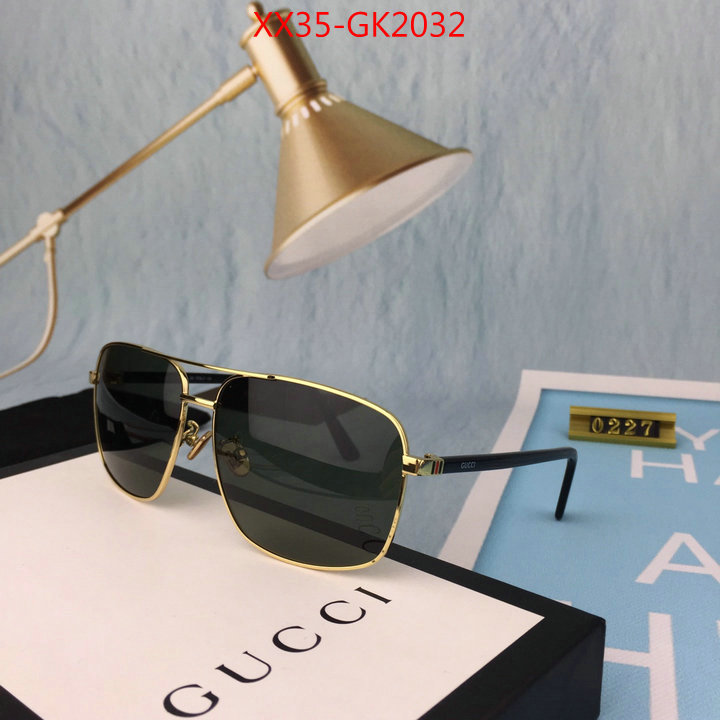 Glasses-Gucci,2023 aaaaa replica 1st copy , ID: GK2032,$:35USD