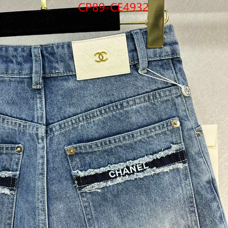 Clothing-Chanel,shop cheap high quality 1:1 replica , ID: CE4932,$: 89USD