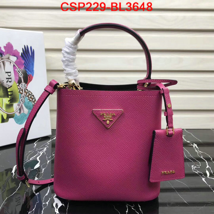 Prada Bags(TOP)-Diagonal-,ID: BL3648,$: 229USD