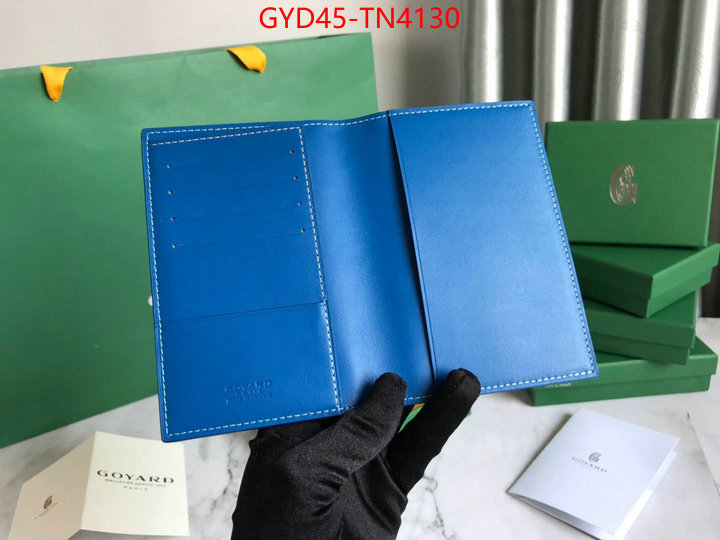 Goyard Bags(4A)-Wallet,wholesale replica ,ID: TN4130,$: 45USD