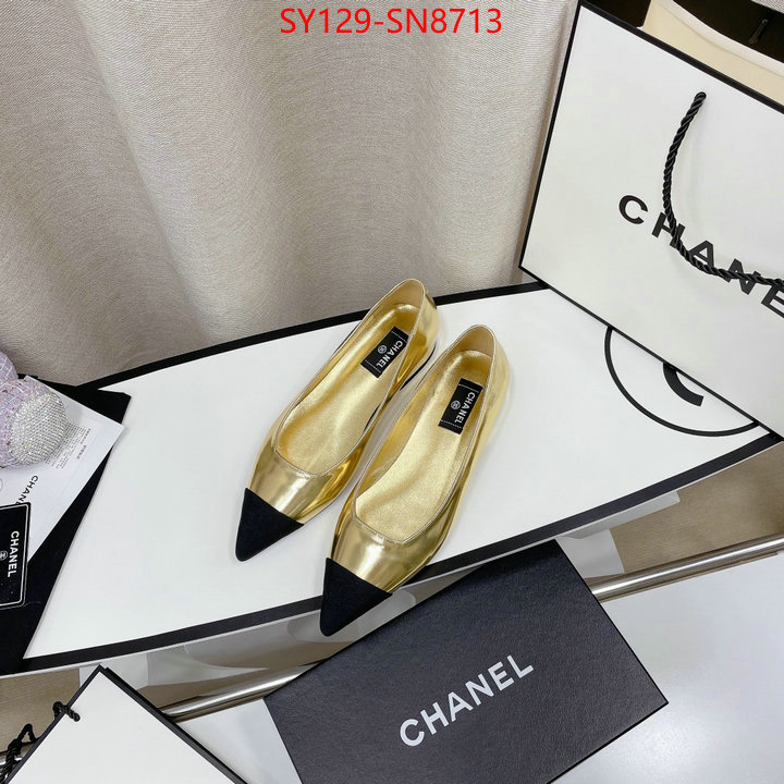 Women Shoes-Chanel,website to buy replica , ID: SN8713,$: 129USD