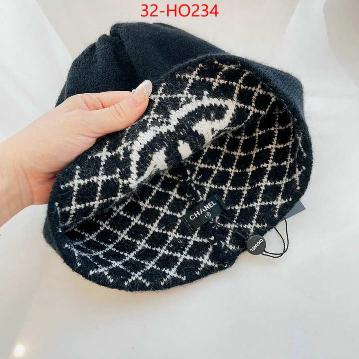 Cap (Hat)-Chanel,outlet sale store , ID: HO234,$: 32USD