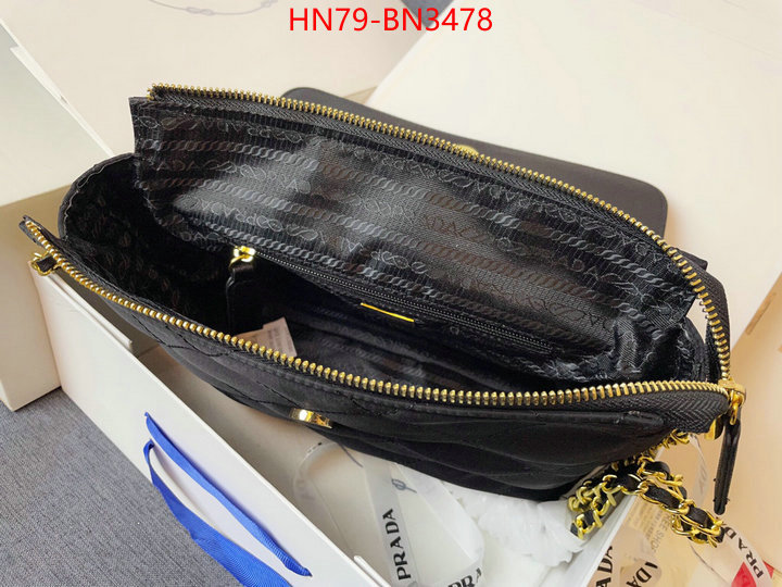 Prada Bags(4A)-Diagonal-,new ,ID: BN3478,$: 79USD