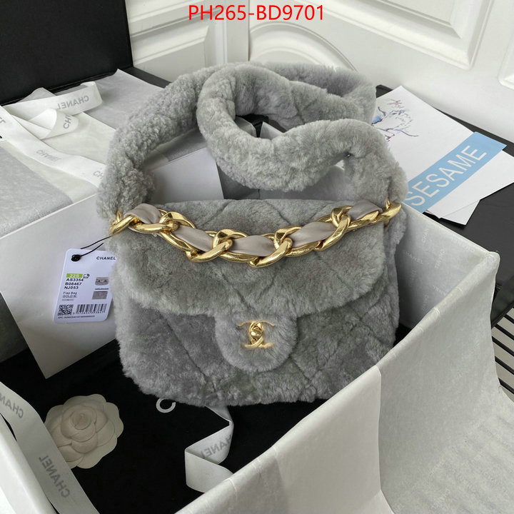 Chanel Bags(TOP)-Diagonal-,ID: BD9701,$: 265USD