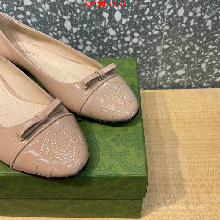 Women Shoes-Gucci,7 star quality designer replica , ID: SN5649,$: 129USD