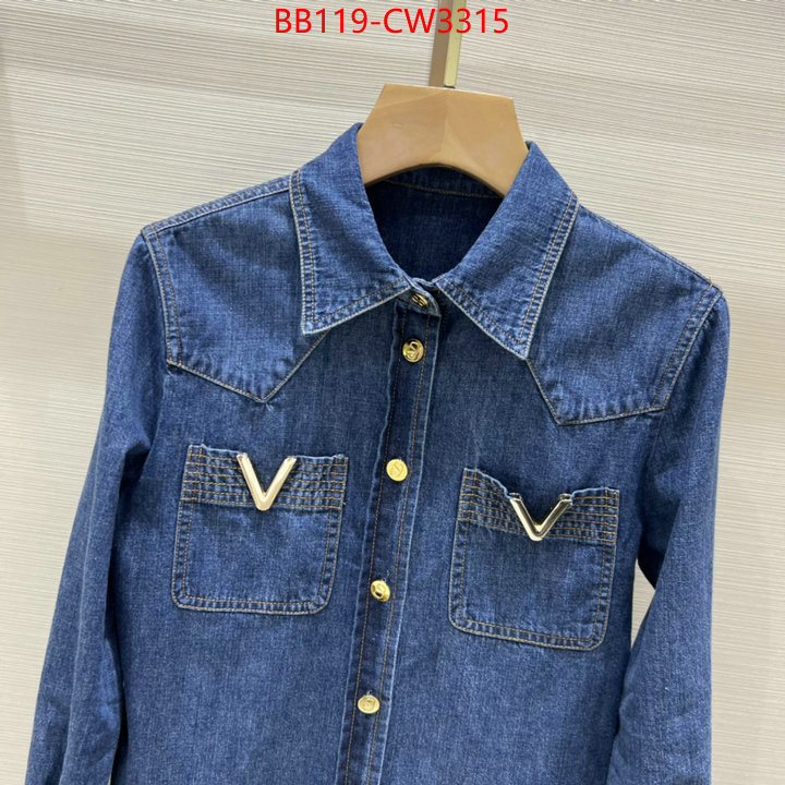 Clothing-Dior,fake , ID: CW3315,$: 119USD