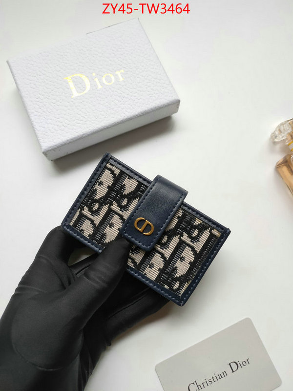 Dior Bags(4A)-Wallet-,ID: TW3464,$: 45USD