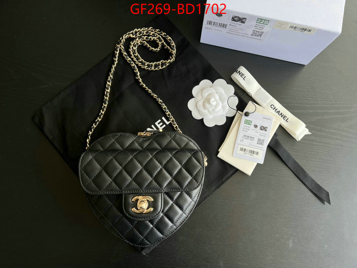 Chanel Bags(TOP)-Diagonal-,ID: BD1702,$: 269USD