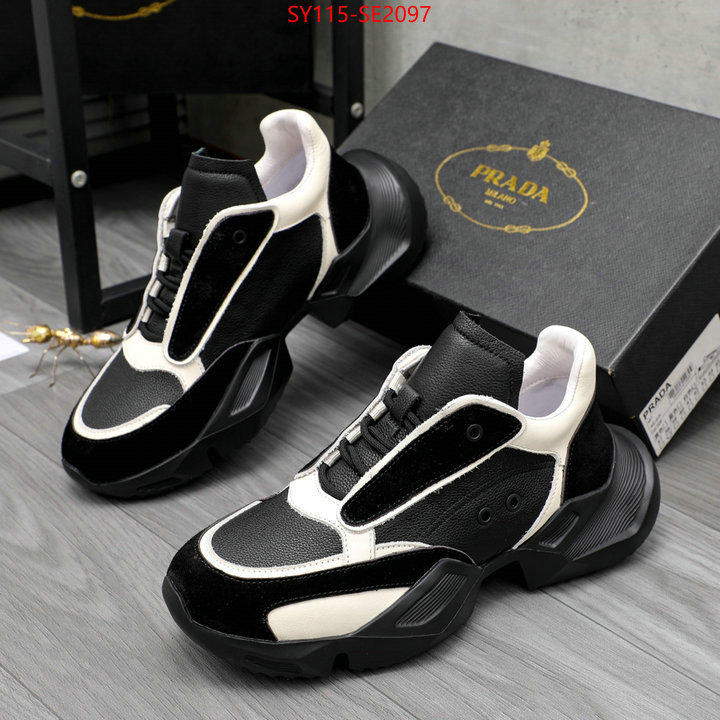 Men Shoes-Prada,where could you find a great quality designer , ID: SE2097,$: 115USD