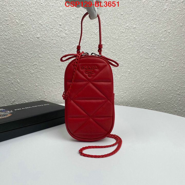 Prada Bags(TOP)-Diagonal-,ID: BL3651,$: 129USD