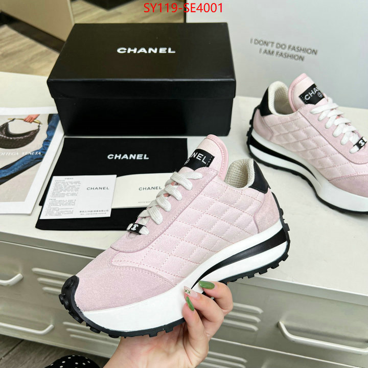 Women Shoes-Chanel,replica shop , ID: SE4001,$: 119USD