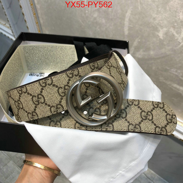 Belts-Gucci,knockoff highest quality , ID: PY562,$:55USD