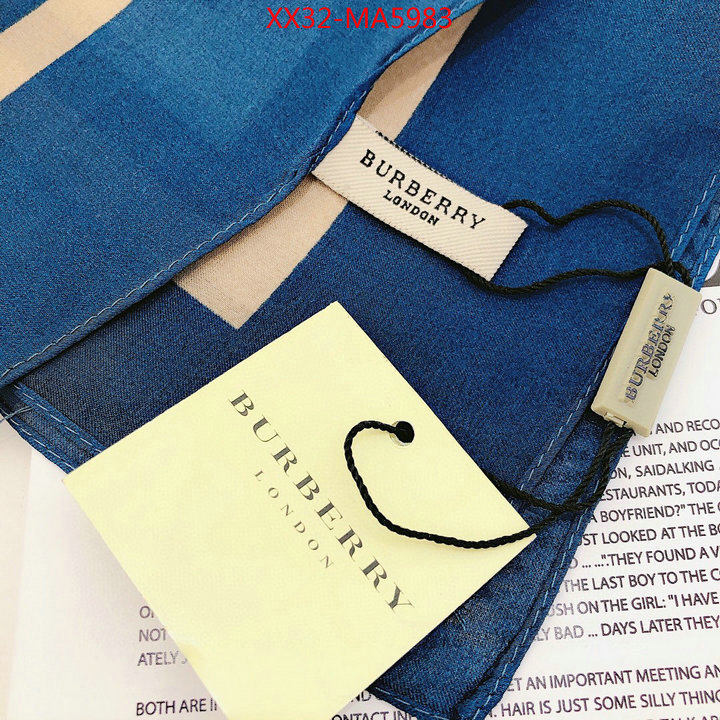 Scarf-Burberry,replica 2023 perfect luxury , ID: MA5983,$: 32USD