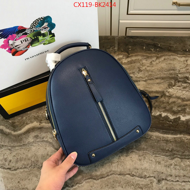 Prada Bags(4A)-Backpack-,best site for replica ,ID: BK2414,$:119USD