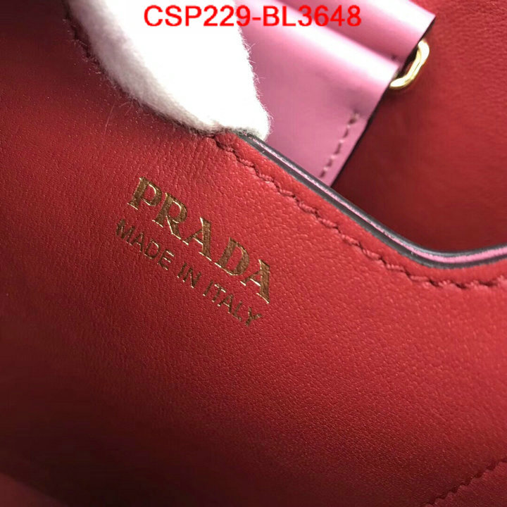 Prada Bags(TOP)-Diagonal-,ID: BL3648,$: 229USD