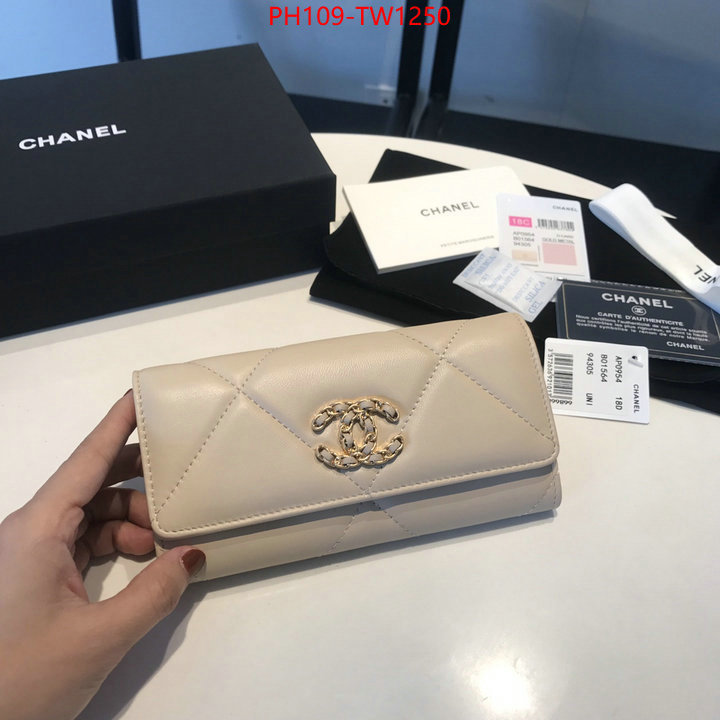 Chanel Bags(TOP)-Wallet-,ID: TW1250,$: 109USD