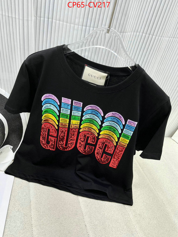 Clothing-Gucci,buy best quality replica , ID: CV217,$: 65USD