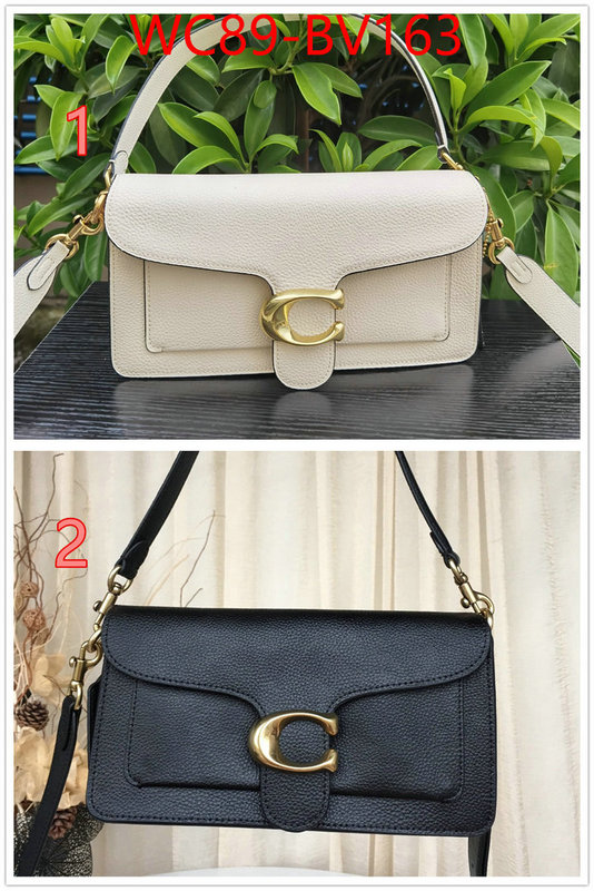 Coach Bags(4A)-Handbag-,high quality happy copy ,ID: BV163,$: 89USD