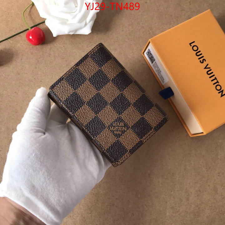 LV Bags(4A)-Wallet,ID: TN489,$: 29USD