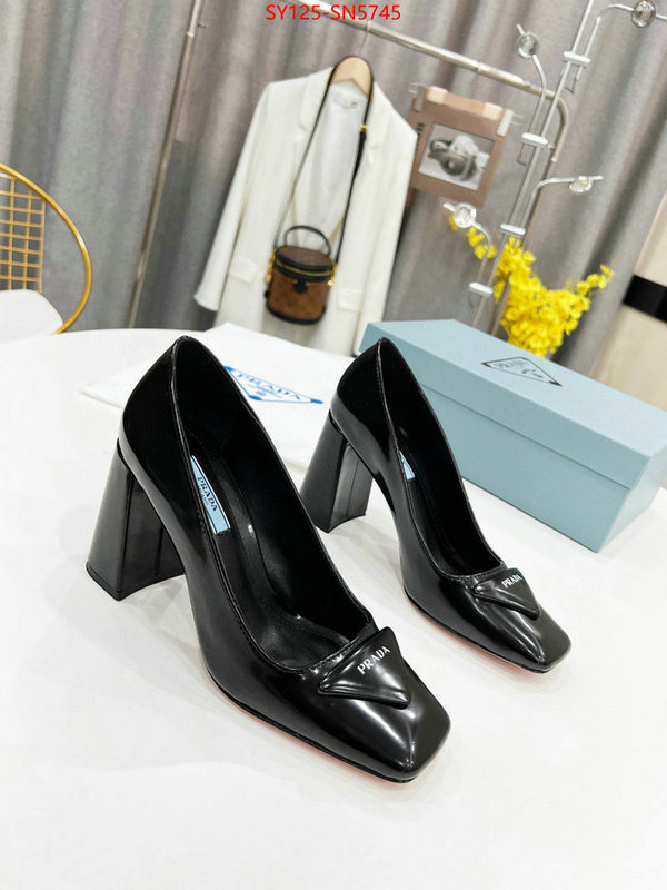 Women Shoes-Prada,replica aaaaa designer , ID: SN5745,$: 125USD