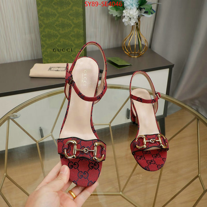 Women Shoes-Gucci,where quality designer replica , ID: SE4046,$: 89USD