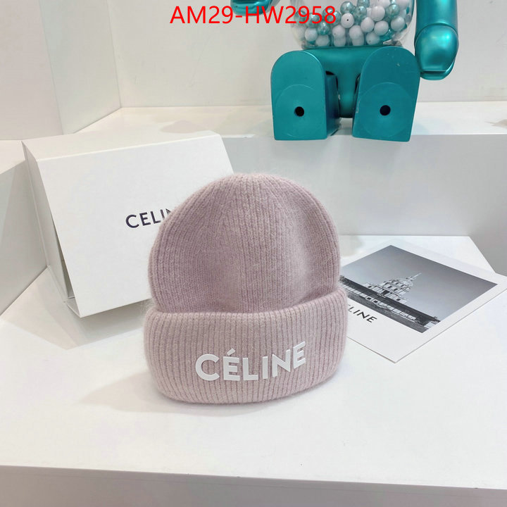 Cap (Hat)-Celine,buy first copy replica , ID: HW2958,$: 29USD