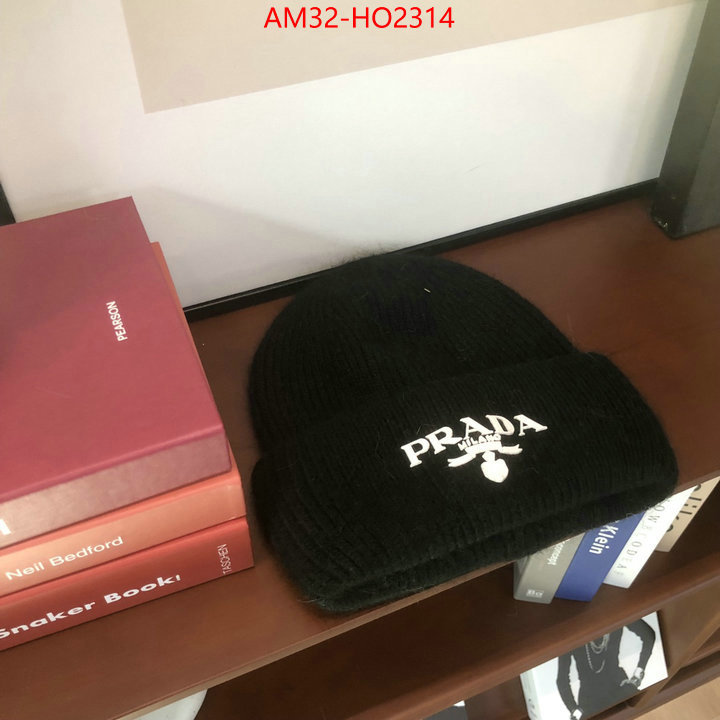 Cap (Hat)-Prada,replica us , ID: HO2314,$: 32USD