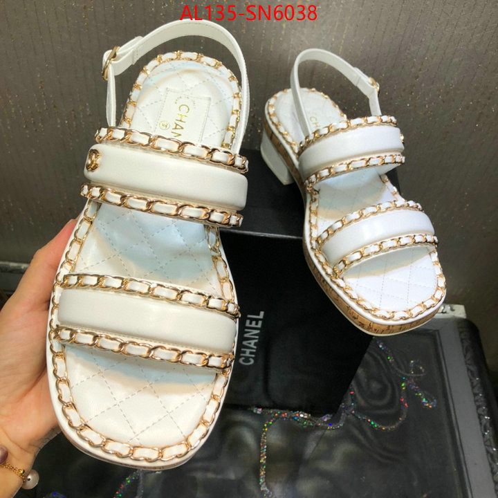 Women Shoes-Chanel,new designer replica , ID: SN6038,$: 135USD