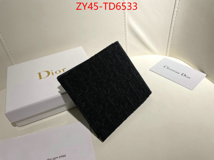 Dior Bags(4A)-Wallet-,ID: TD6533,$: 45USD