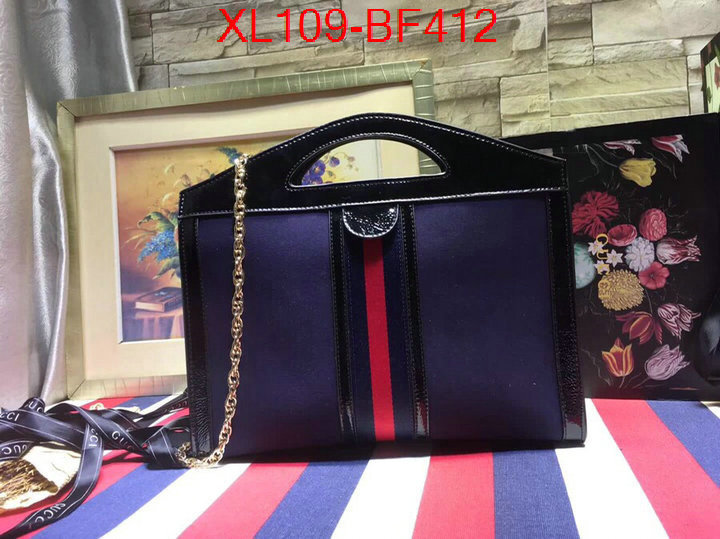 Gucci Bags(4A)-Handbag-,top 1:1 replica ,ID: BF412,$:109USD