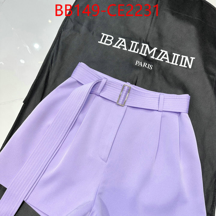 Clothing-Balmain,fake high quality , ID: CE2231,$: 149USD