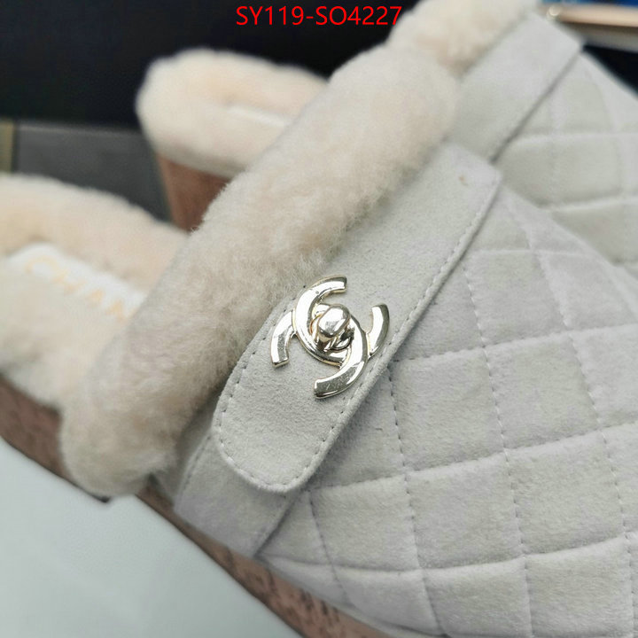 Women Shoes-Chanel,top fake designer , ID: SO4227,$: 119USD