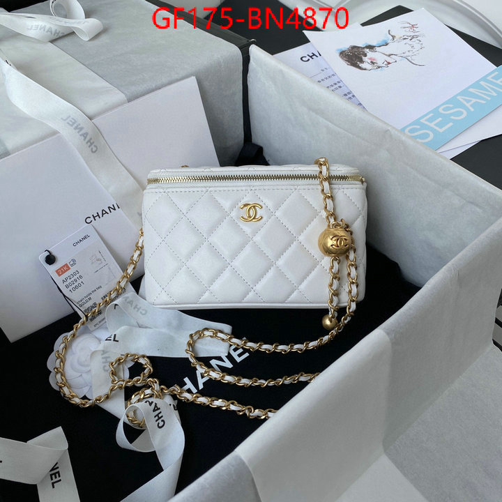 Chanel Bags(TOP)-Vanity,ID: BN4870,$: 175USD