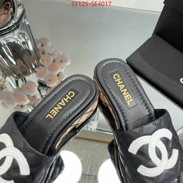 Women Shoes-Chanel,best designer replica , ID: SE4017,$: 125USD