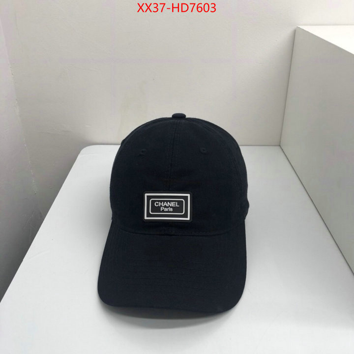 Cap (Hat)-Chanel,brand designer replica , ID: HD7603,$: 37USD