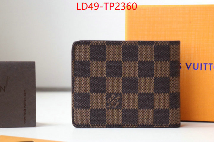 LV Bags(TOP)-Wallet,ID: TP2360,$: 49USD