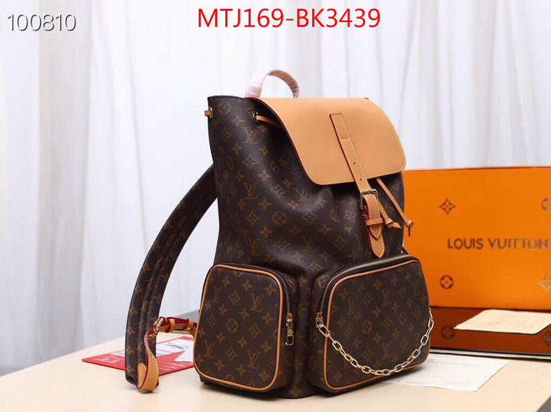 LV Bags(4A)-Backpack-,ID: BK3439,$:169USD