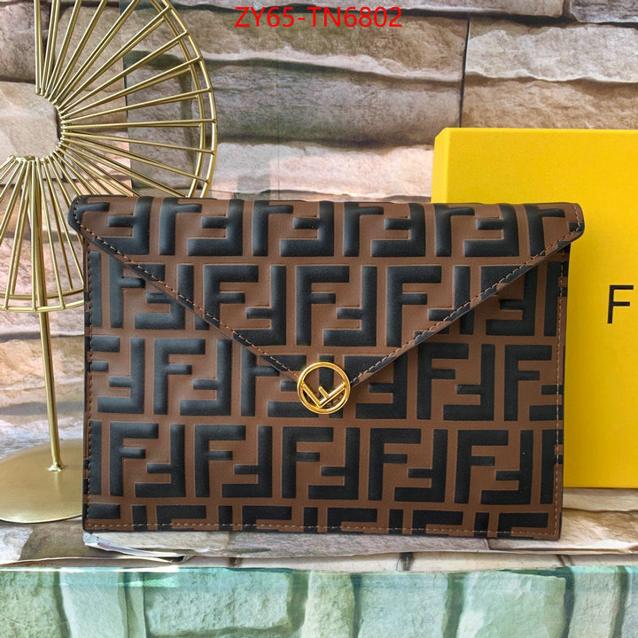 Fendi Bags(4A)-Wallet-,the most popular ,ID: TN6802,$: 65USD