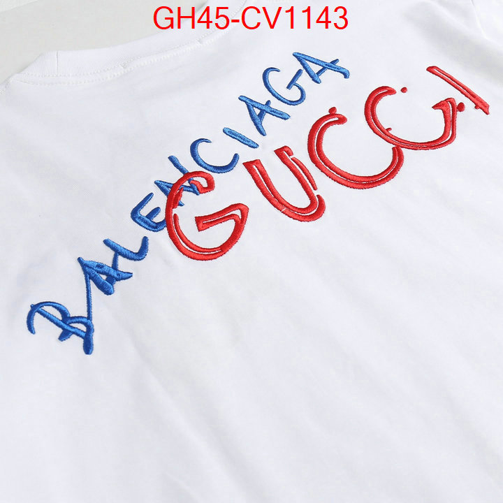 Clothing-Balenciaga,what's the best place to buy replica , ID: CV1143,$: 45USD