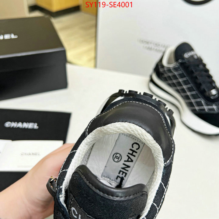 Women Shoes-Chanel,replica shop , ID: SE4001,$: 119USD