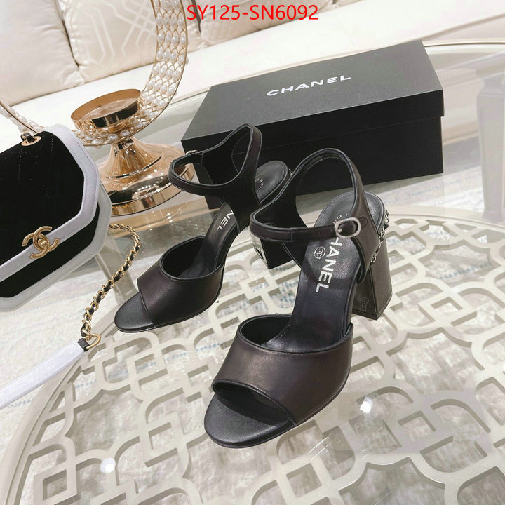 Women Shoes-Chanel,aaaaa class replica , ID: SN6092,$: 125USD