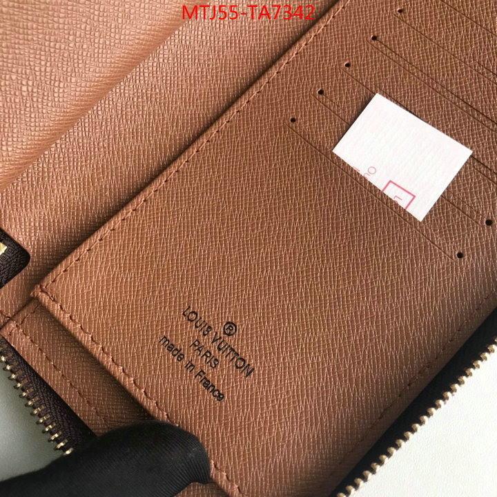 LV Bags(4A)-Wallet,ID: TA7342,$: 55USD