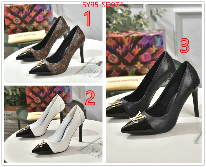 Women Shoes-LV,how to buy replica shop , ID: SD974,$: 95USD