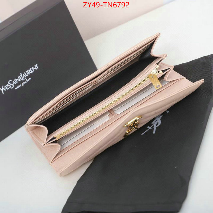 YSL Bag(4A)-Wallet-,ID: TN6792,$: 49USD